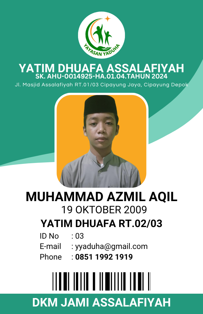 Foto Muhammad Azmi Aqil